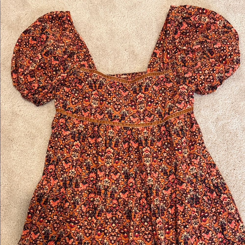 Free People Multicolor Knit Detail